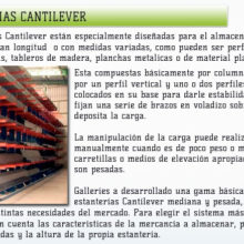 estanterias cantilever